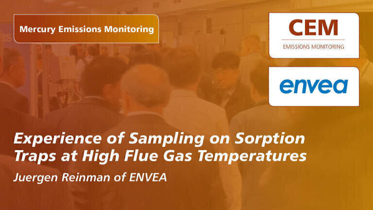 Experience of Sampling on Sorption Traps at High Flue Gas Temperatures